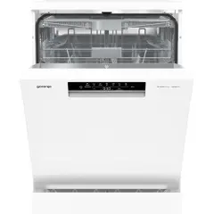 Gorenje GS643C90W, Frittstående, Full størrelse (60 cm), Hvit, Berøringskontroll, 3 kurver, Rustfritt stål-1