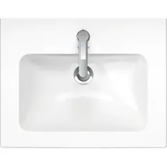 Duravit ME by Starck vask 63x49cm med hanehul og overløb-1