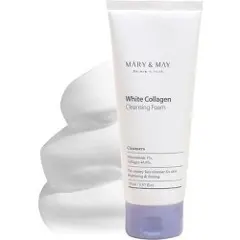 MARY & MAY White Collagen cleansing foam 155g-2
