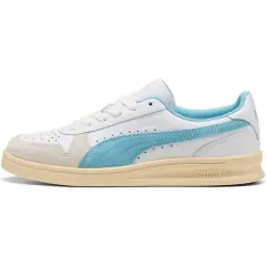 Puma Indoor Sneakers Unisex, Shoes, White/Aqua, 40.5-1