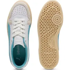 Puma Indoor Sneakers Unisex, Shoes, White/Aqua, 40.5-2