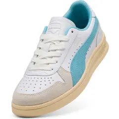 Puma Indoor Sneakers Unisex, Shoes, White/Aqua, 40.5-3