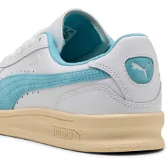 Puma Indoor Sneakers Unisex, Shoes, White/Aqua, 40.5-4