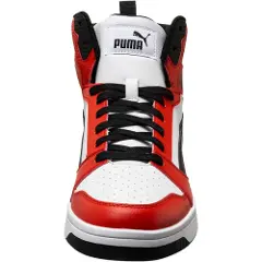 Puma Rebound Sneakers, Shoes, White/Black/Red, 36-4