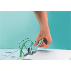 Leitz Brevordner 180° WOW Laminert kartong A4/80mm Rosa-4