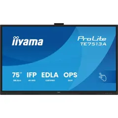 Iiyama Prolite Te7513a-b1ag 75´´ 4k Ips Led Berøringsskjerm-1