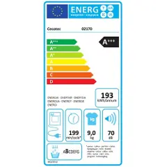 Cecotec Bolero Dresscode Dry 9400 Frontmatende Tørketrommel-2
