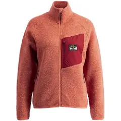 Lundhags Flok Wool Ws Pile, mellomlag, dame, rosa-1