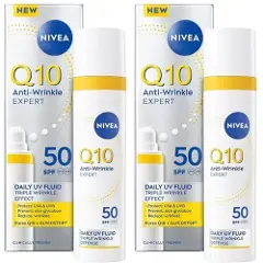 Nivea Q10 Anti-Wrinkle Expert Daily UV Fluid SPF50 40ml-2