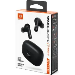 JBL Wave Beam 2 True Wireless øretelefoner med ANC - svart-2