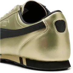 Puma Sprint Metallic Sneakers Unisex, Shoes, Gold/Black, 42.5-4
