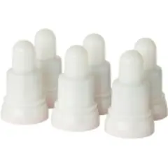 Duni Ekstra LED-lys, , 7 cm, Ø4 cm, flerfarget og varmhvit, sett med 6, oppladbart-1