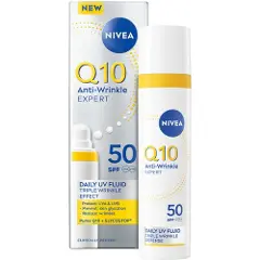 Nivea Q10 Anti-Wrinkle Expert Daily UV Fluid SPF50 40ml-1