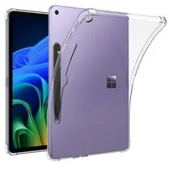 Mtp Products Microsoft Surface Pro 12 støtsikkert silikon-deksel - Gjennomsiktig-1