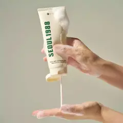 K-Secret SEOUL 1988 Cleansing Foam: Pine Cica 1% + Probiotics 150ml-3