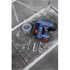 Bosch GNB 18V-40 Professional, Spikerpistol, Strakt magasin, Sort, Blå, 1,3 cm, 4 cm, 96 dB - SOLO-3