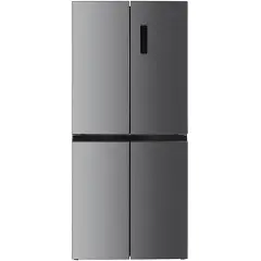 Beko GNO46623MXPN, Frittstående, Amerikansk dør, Rustfritt stål, 4 dører, Knapper, Berøringskontroll, LED-1