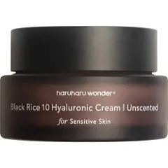 Haruharu Wonder Black Rice 10 Hyaluronic Cream Unscented-1