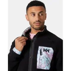 Helly Hansen Panorama Pile Snap, Fleecejakke, Herre, Black-4