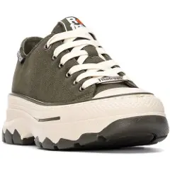 Refresh for woman. 17307903-KAKI Trainers 173079 green (38), 3 to 5 cm, Laces, Casual-1