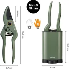 Fiskars 1075314 Havesaks 180 mm-2