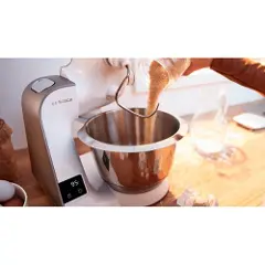 Bosch MUM5 MUM5XW10 - Kjøkkenmaskin - 1000 W - hvit/sjampanje-5