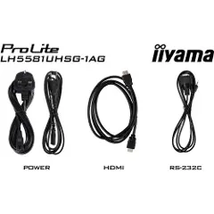 Iiyama Prolite Lh5581uhsg-1ag 55´´ 4k Va Led Skjerm-5