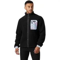 Helly Hansen Panorama Pile Snap, Fleecejakke, Herre, Black-2