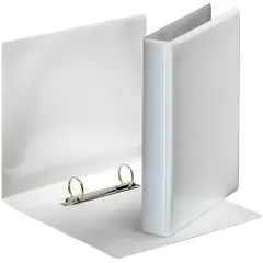 Esselte Panoramaperm A5 2DR/25mm m/2 lommer. hvit - (12 stk.)-1